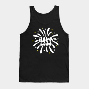 Retro Hola New Year 2023 Tank Top